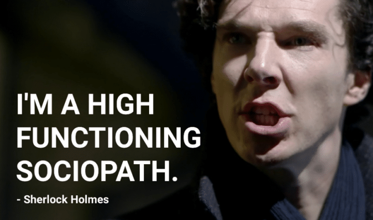 High Functioning Sociopath Sherlock